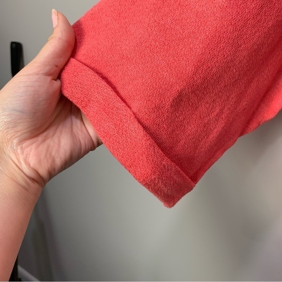 [Old Navy] NEW Washed Vintage Pink Pullover Crewneck Slouchy Lounge Sweater - Picture 3 of 8